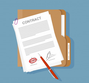 dokumen kontrak hukum bisnis